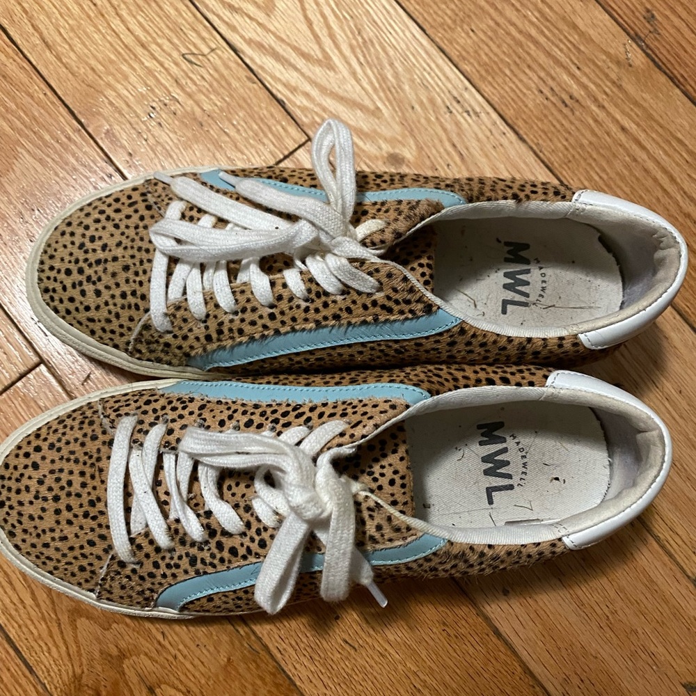 Madewell sidewalk low top sneakers - Picture 3 of 5